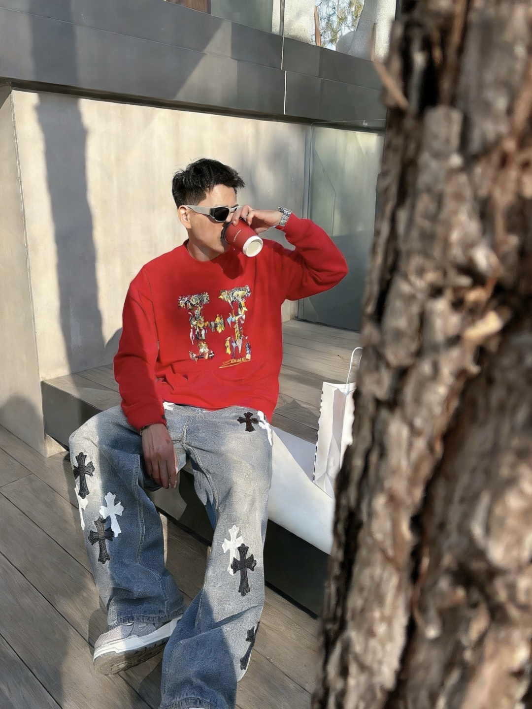 爱🐎仕 /2025秋冬新品 定制顶级卫衣棉，面料特别有质感，冬季必备单品，保暖性好。男女通穿，细节到位，