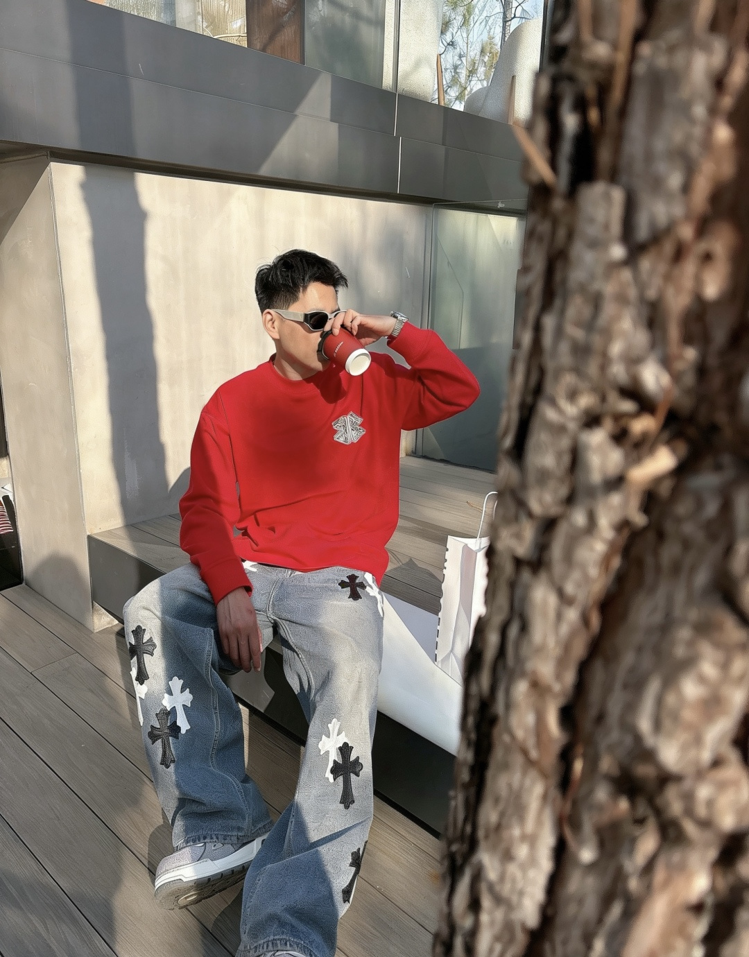 巴黎世家 /2025秋冬新品 定制顶级卫衣棉，面料特别有质感，冬季必备单品，保暖性好。男女通穿，细节到位