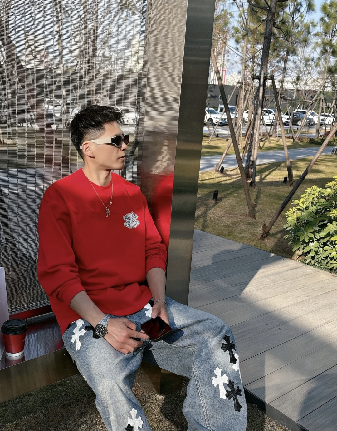 巴黎世家 /2025秋冬新品 定制顶级卫衣棉，面料特别有质感，冬季必备单品，保暖性好。男女通穿，细节到位