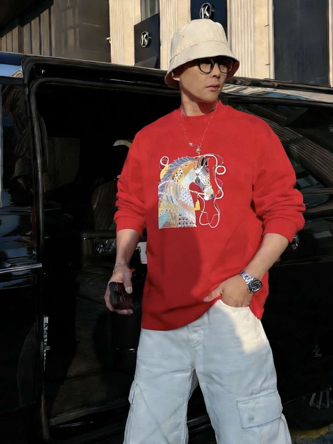 爱🐎仕 /2025秋冬新品 定制顶级卫衣棉，面料特别有质感，冬季必备单品，保暖性好。男女通穿，细节到位，