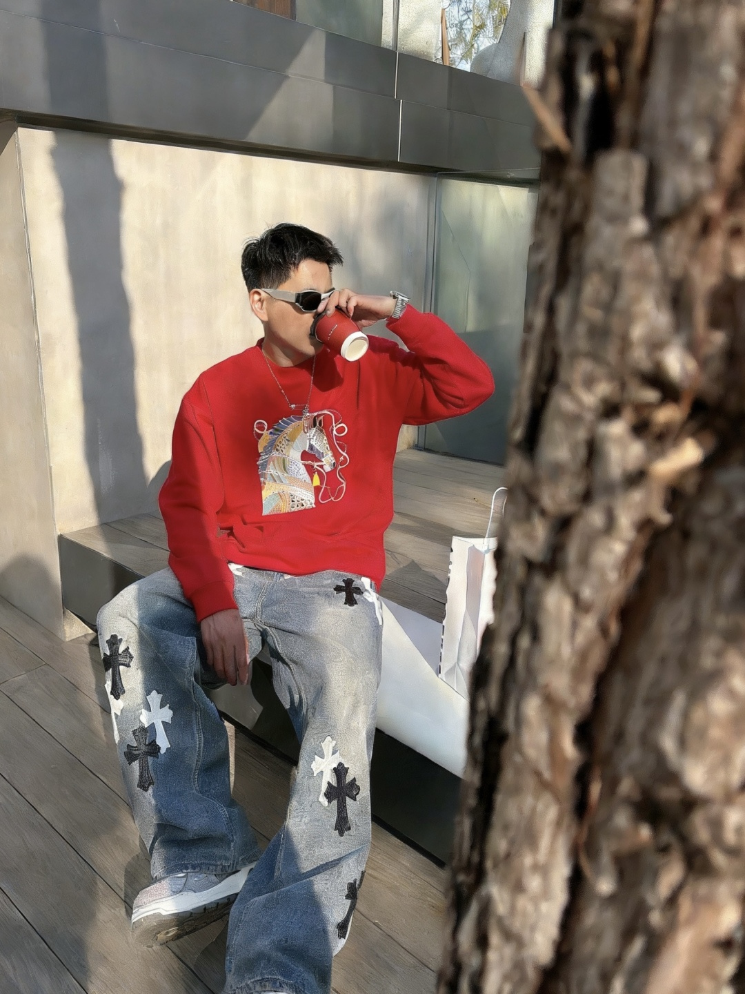 爱🐎仕 /2025秋冬新品 定制顶级卫衣棉，面料特别有质感，冬季必备单品，保暖性好。男女通穿，细节到位，