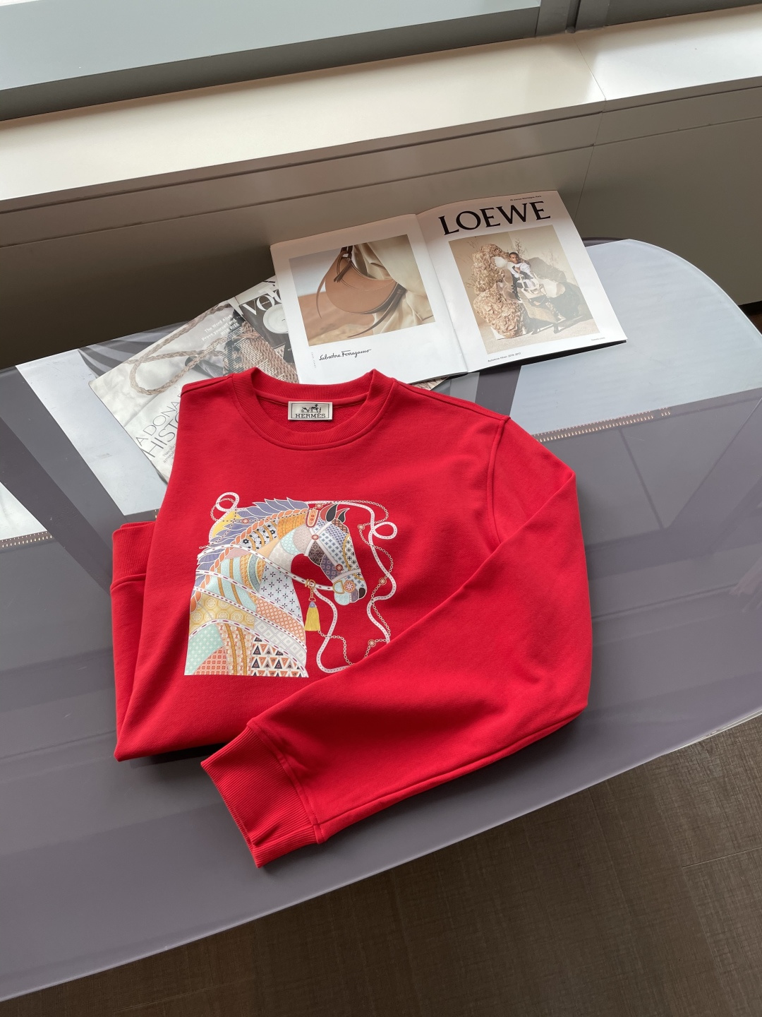 爱🐎仕 /2025秋冬新品 定制顶级卫衣棉，面料特别有质感，冬季必备单品，保暖性好。男女通穿，细节到位，