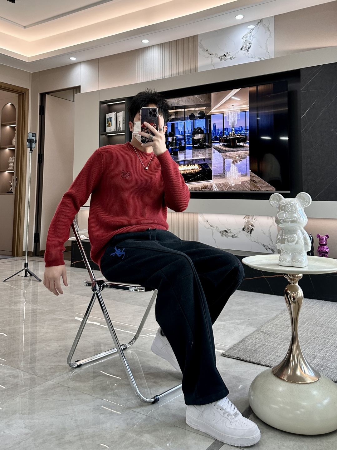 🌾Loewe 重磅推荐！2025aw秋冬新款 专柜同步 时尚经典基础款针织衫 秋冬必备款 采用针织衫加厚