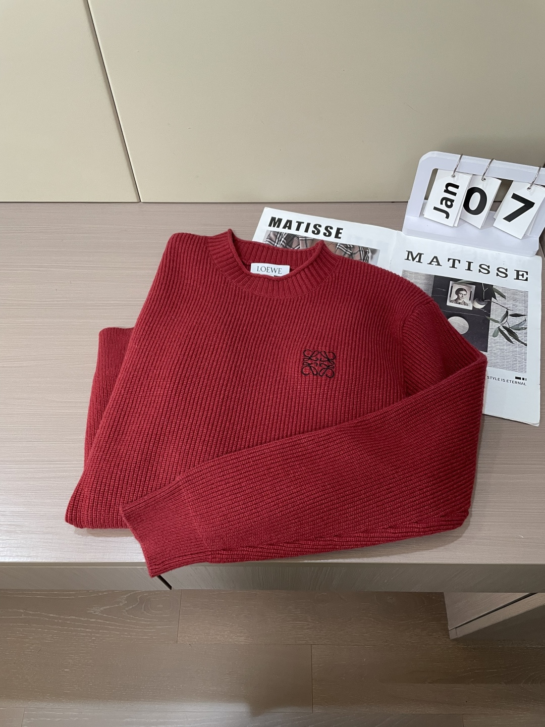 🌾Loewe 重磅推荐！2025aw秋冬新款 专柜同步 时尚经典基础款针织衫 秋冬必备款 采用针织衫加厚