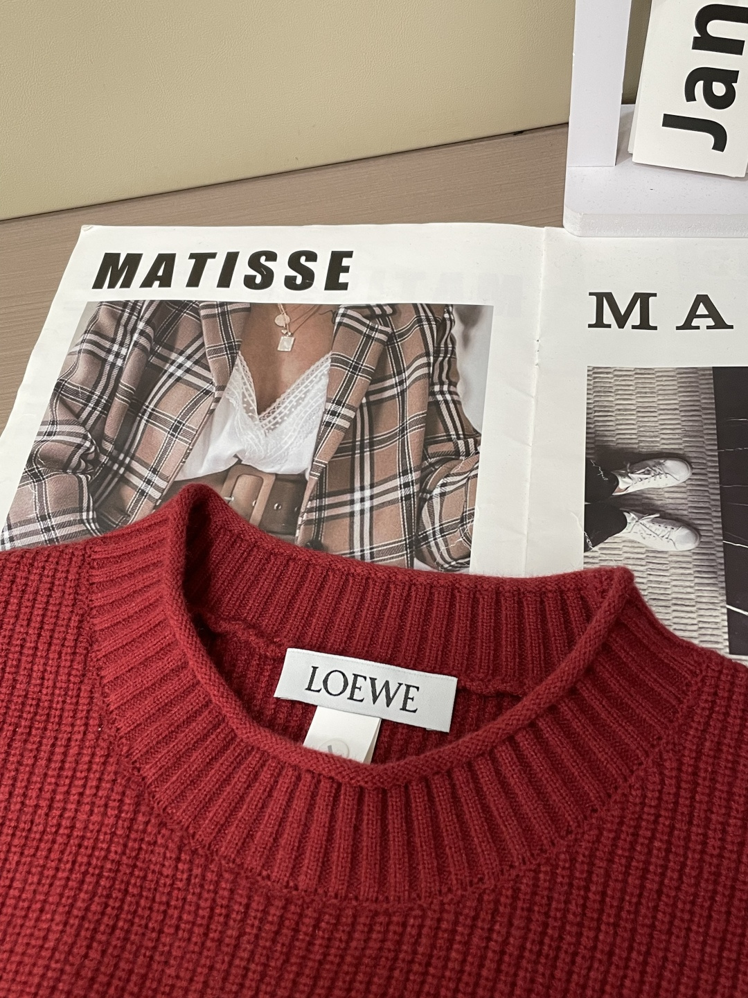 🌾Loewe 重磅推荐！2025aw秋冬新款 专柜同步 时尚经典基础款针织衫 秋冬必备款 采用针织衫加厚