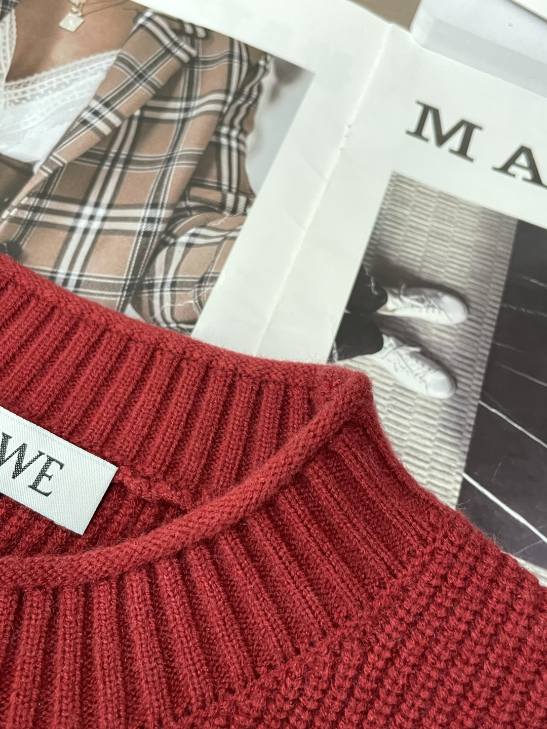 🌾Loewe 重磅推荐！2025aw秋冬新款 专柜同步 时尚经典基础款针织衫 秋冬必备款 采用针织衫加厚
