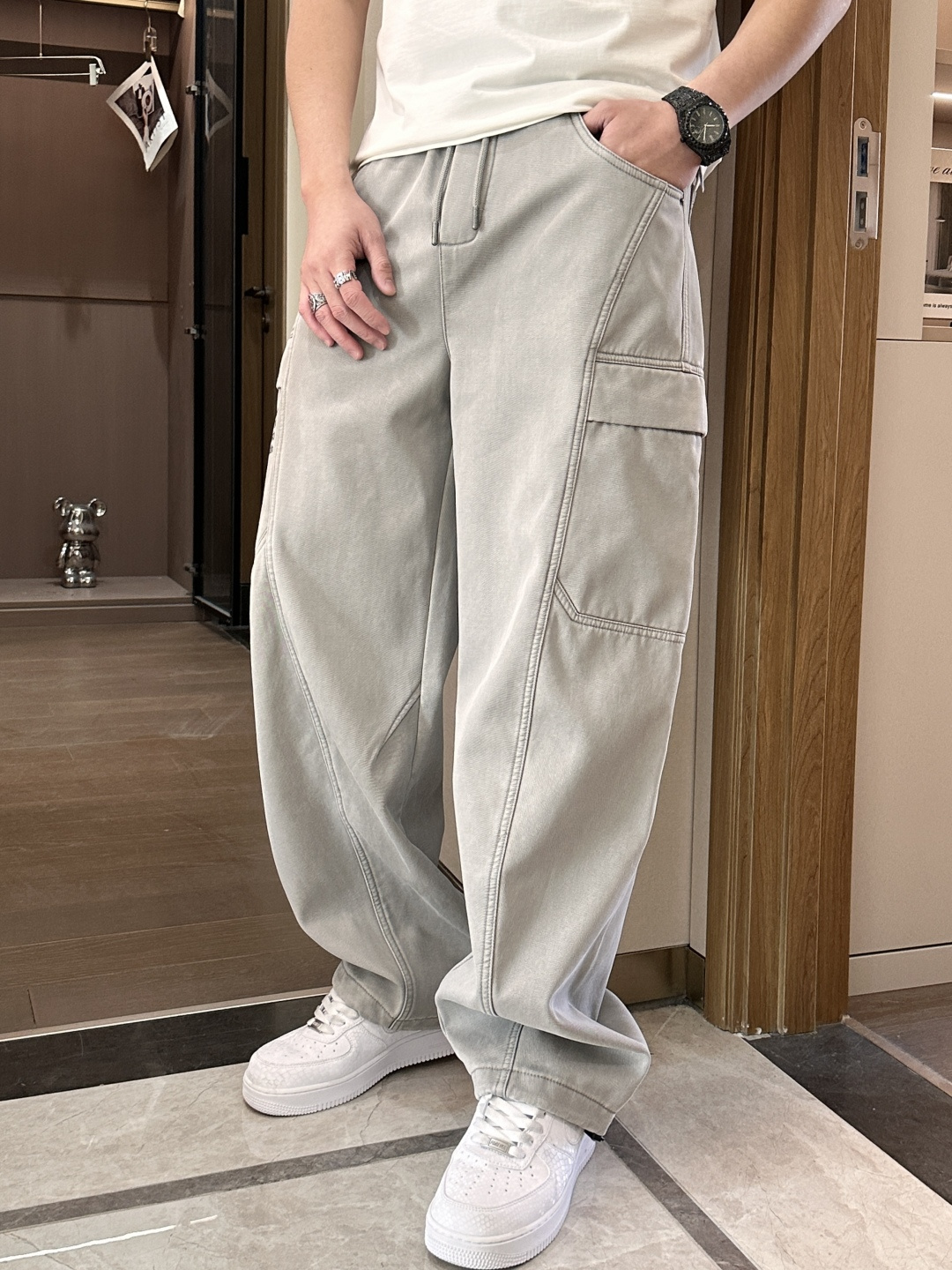 🌾马吉拉 2025秋冬最新系列男士加厚休闲裤！内里加绒，非常保暖，北方的宝子们赶紧备上！采用客供弹力柔棉