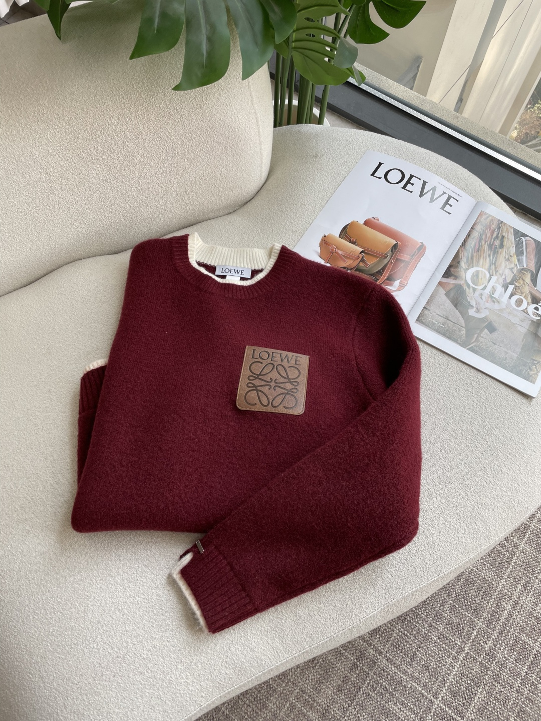 🌾Loewe 2025秋冬，渠道的精品狠货！！！今年最好看的休闲羊毛衣闭眼入！甄选新西兰进口羊毛混纺面料