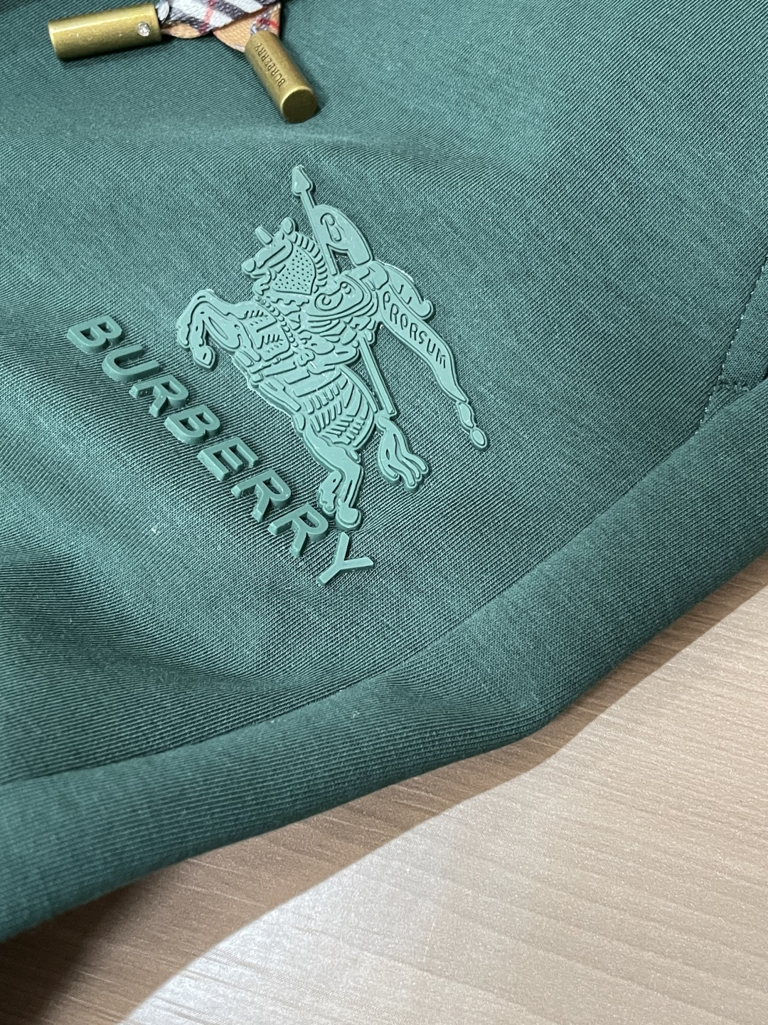 .BUR 2026春夏新款铜氨丝莫代尔空气层休闲卫裤，裤身上刺绣标志性品牌标识，客供定制品牌刻印五金配件