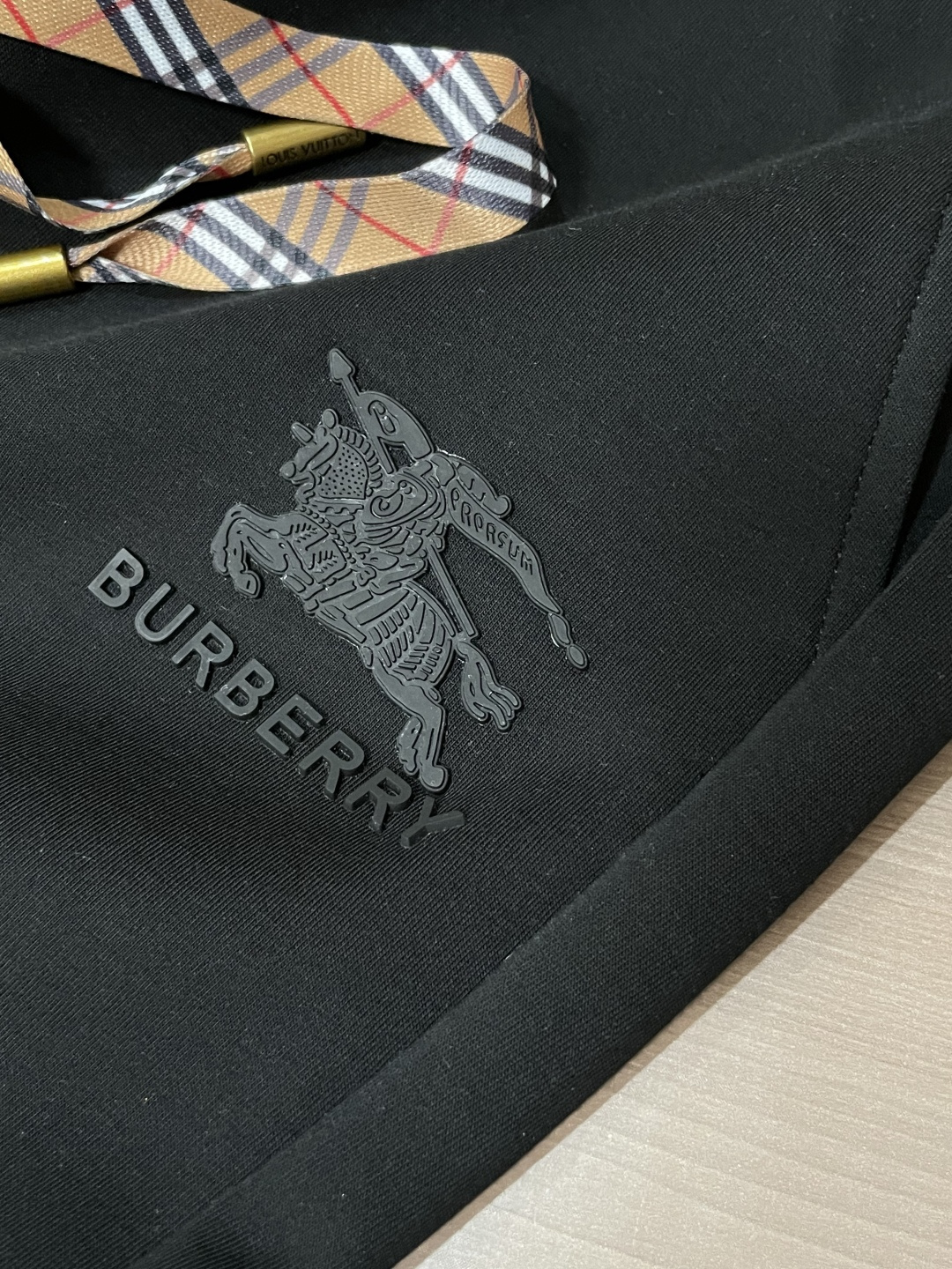 .BUR 2026春夏新款铜氨丝莫代尔空气层休闲卫裤，裤身上刺绣标志性品牌标识，客供定制品牌刻印五金配件