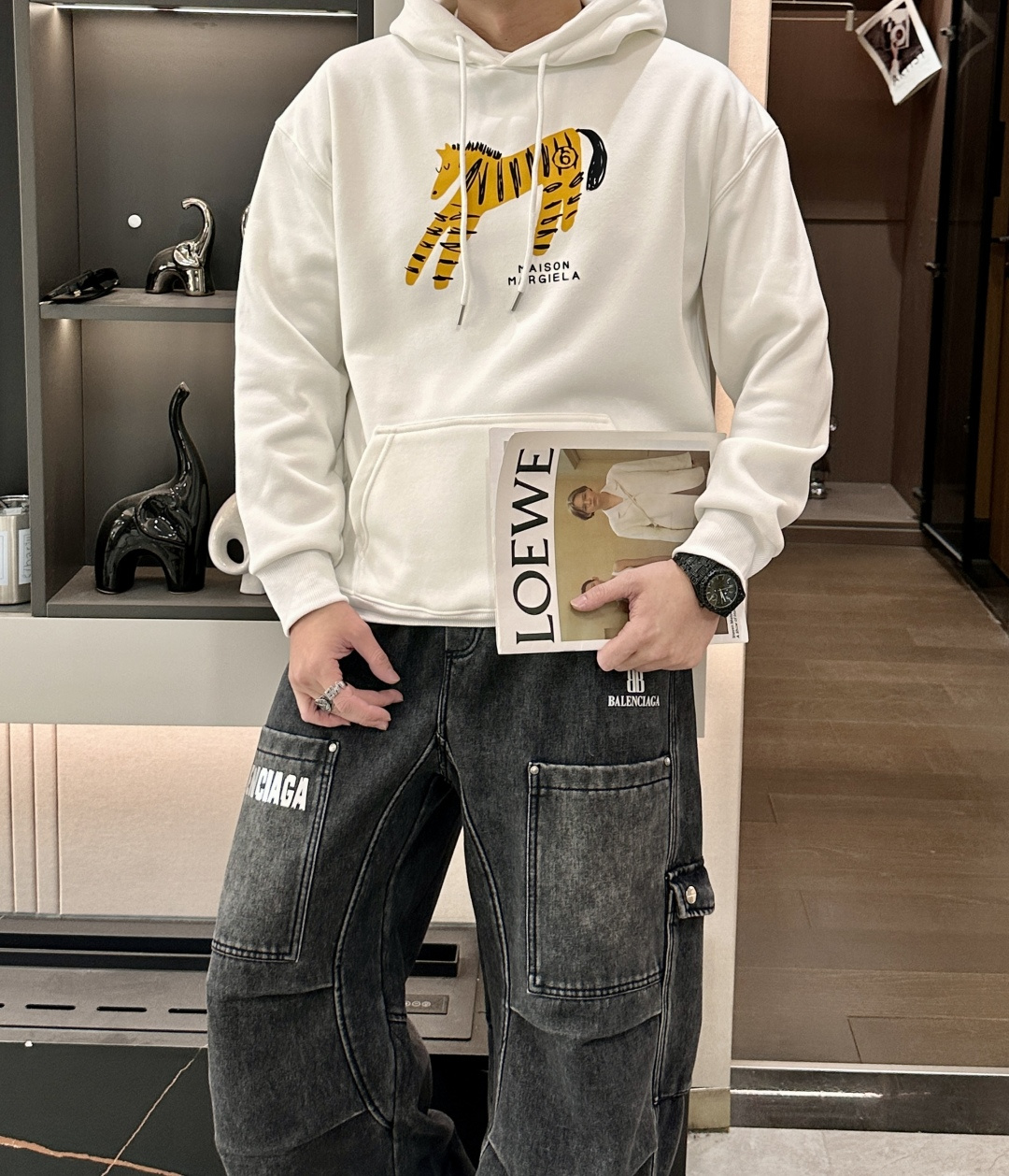 🌾 马吉拉 /2025秋冬新品 马年限定/本命年宝宝快入定制顶级卫衣棉，面料特别有质感，冬季必备单品，保