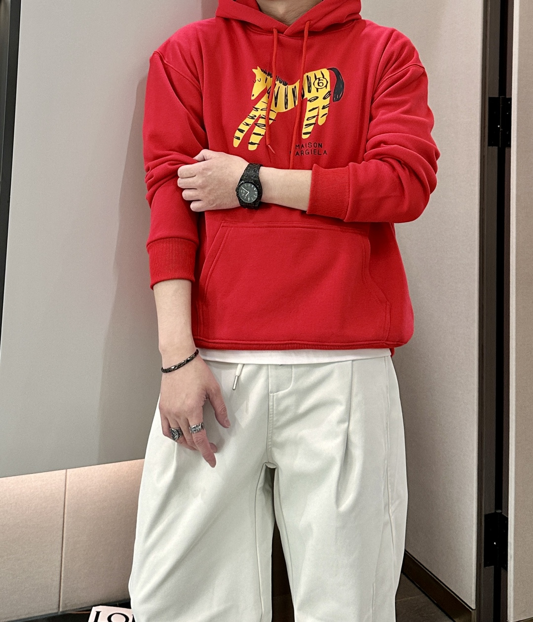 🌾 马吉拉 /2025秋冬新品 马年限定/本命年宝宝快入定制顶级卫衣棉，面料特别有质感，冬季必备单品，保