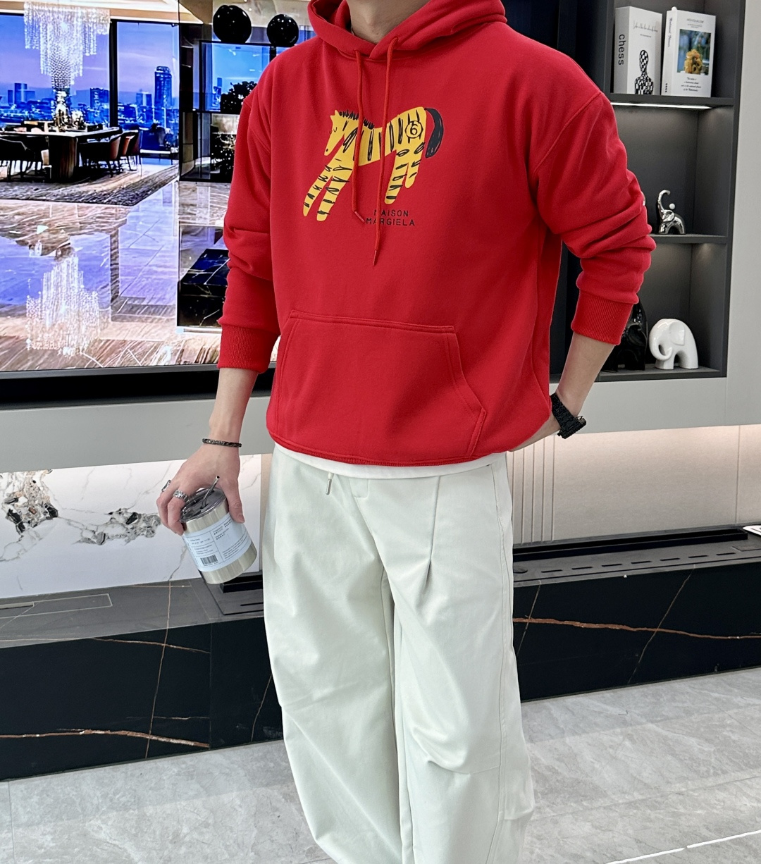 🌾 马吉拉 /2025秋冬新品 马年限定/本命年宝宝快入定制顶级卫衣棉，面料特别有质感，冬季必备单品，保