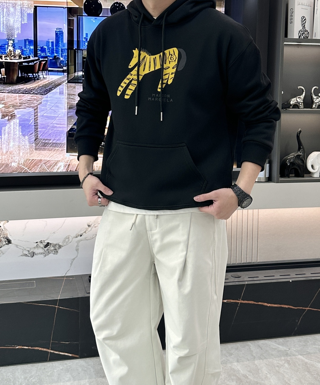 🌾 马吉拉 /2025秋冬新品 马年限定/本命年宝宝快入定制顶级卫衣棉，面料特别有质感，冬季必备单品，保