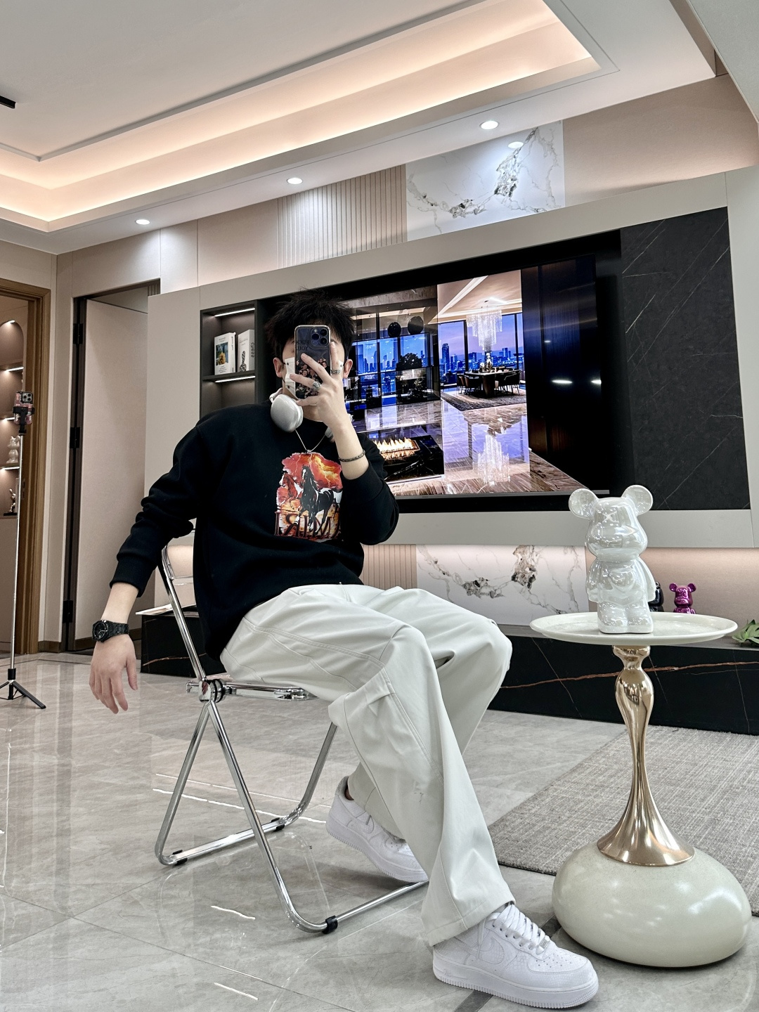 🌾 AMIRI /2025秋冬新品 马年限定/本命年宝宝快入定制顶级卫衣棉，面料特别有质感，冬季必备单品