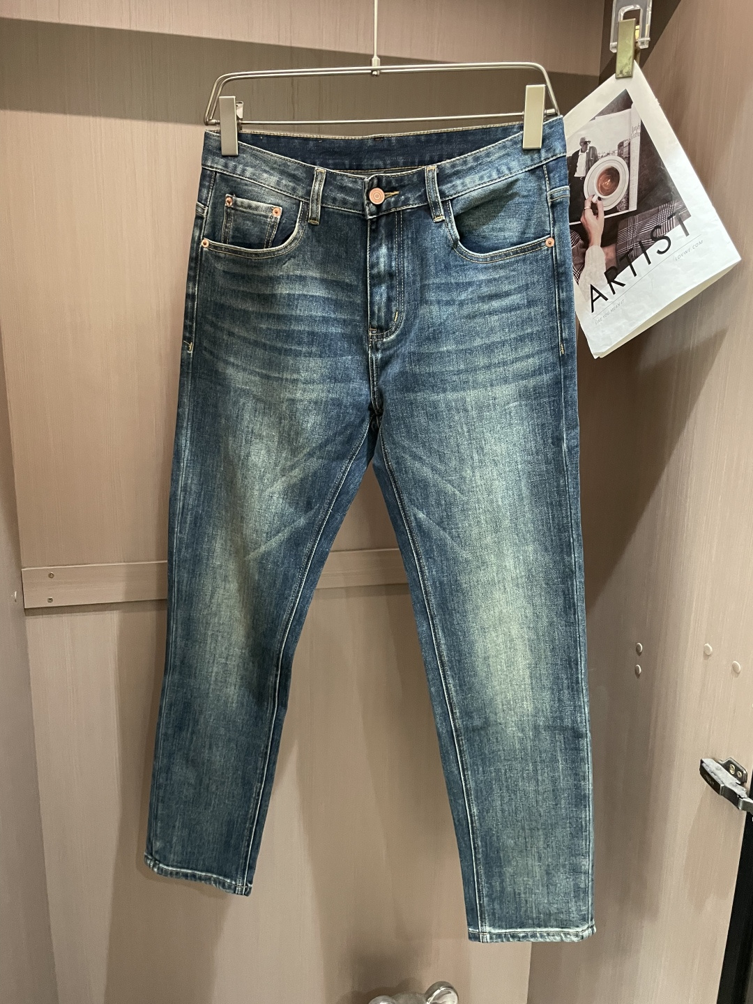 🌾拉夫劳伦专柜最新同款牛仔裤 面料版型做工绝绝子好穿不挑身材在搭配上没有太多的限制 随意简洁的衬托其他单