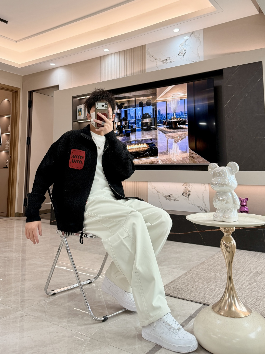 🌾 miumiu 新款开衫针织毛衣！经典永不过时！外观简洁干净，秋日可以单穿，深冬最为内搭！定制进口高支