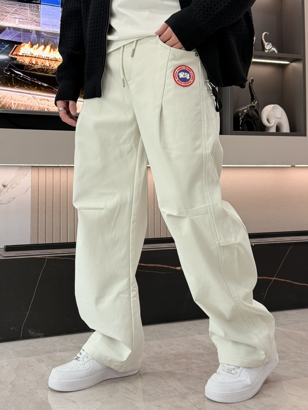 🌾 大鹅 2025秋冬最新系列男士加厚休闲裤！内里加绒，非常保暖，北方的宝子们赶紧备上！采用客供弹力柔棉