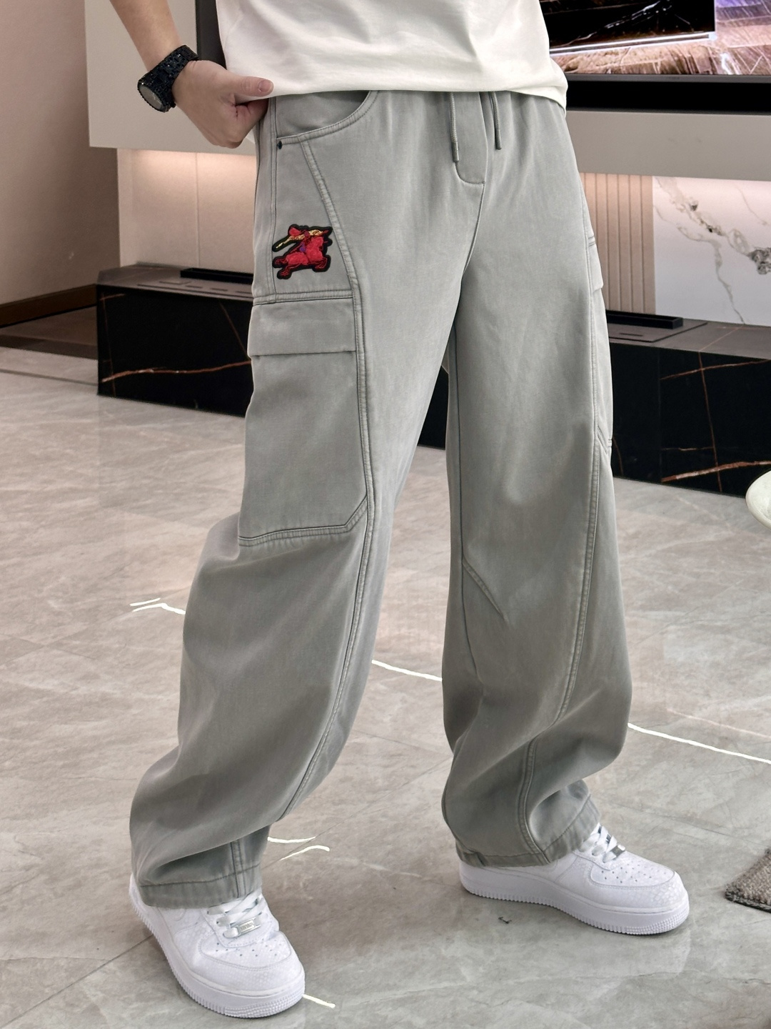 🌾 BUR 2025秋冬最新系列男士加厚休闲裤！内里加绒，非常保暖，北方的宝子们赶紧备上！采用客供弹力柔