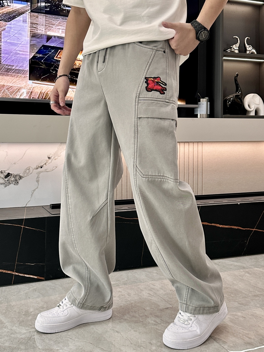 🌾 BUR 2025秋冬最新系列男士加厚休闲裤！内里加绒，非常保暖，北方的宝子们赶紧备上！采用客供弹力柔