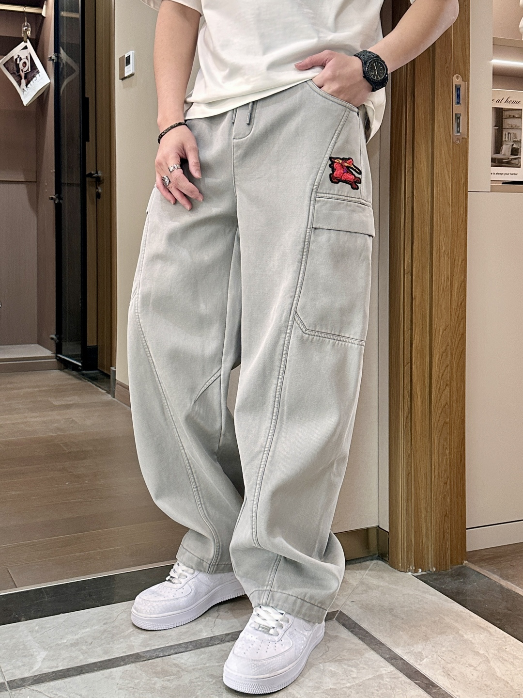 🌾 BUR 2025秋冬最新系列男士加厚休闲裤！内里加绒，非常保暖，北方的宝子们赶紧备上！采用客供弹力柔