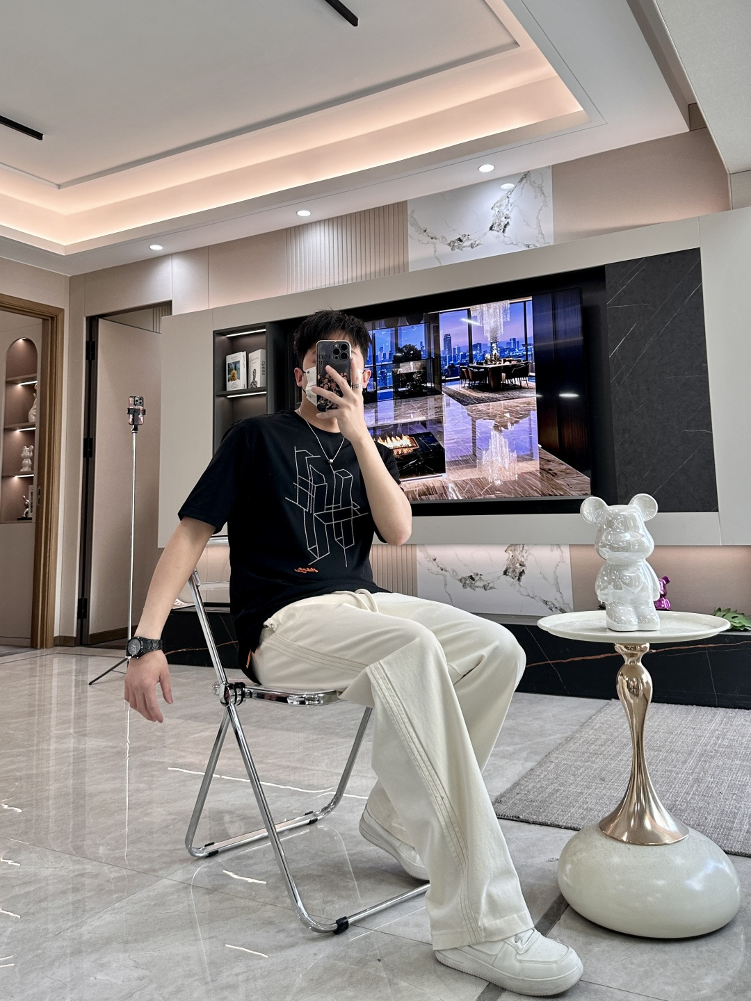 2026ss 夏季新款 H家男士 圆领棉质短袖T恤线条勾勒的优雅，真正的奢侈，是把匠心穿在身上。这件T恤