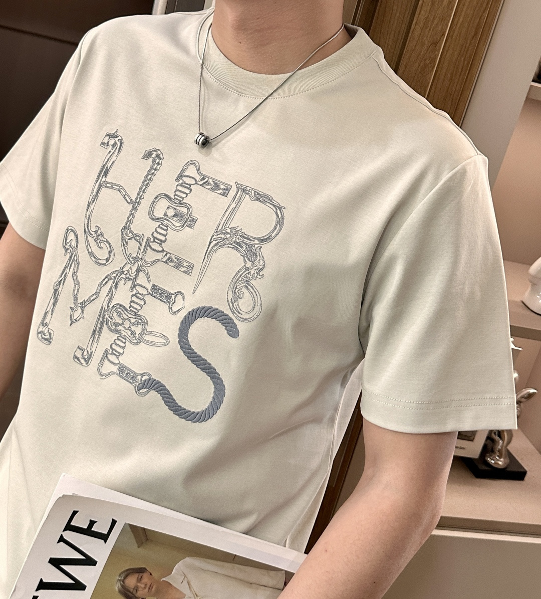 爱🐎仕 2026春夏新款男士短袖T恤，全新升级百搭基础款，低调奢华，品格之选！甄选进口丝光棉打造而成，吸