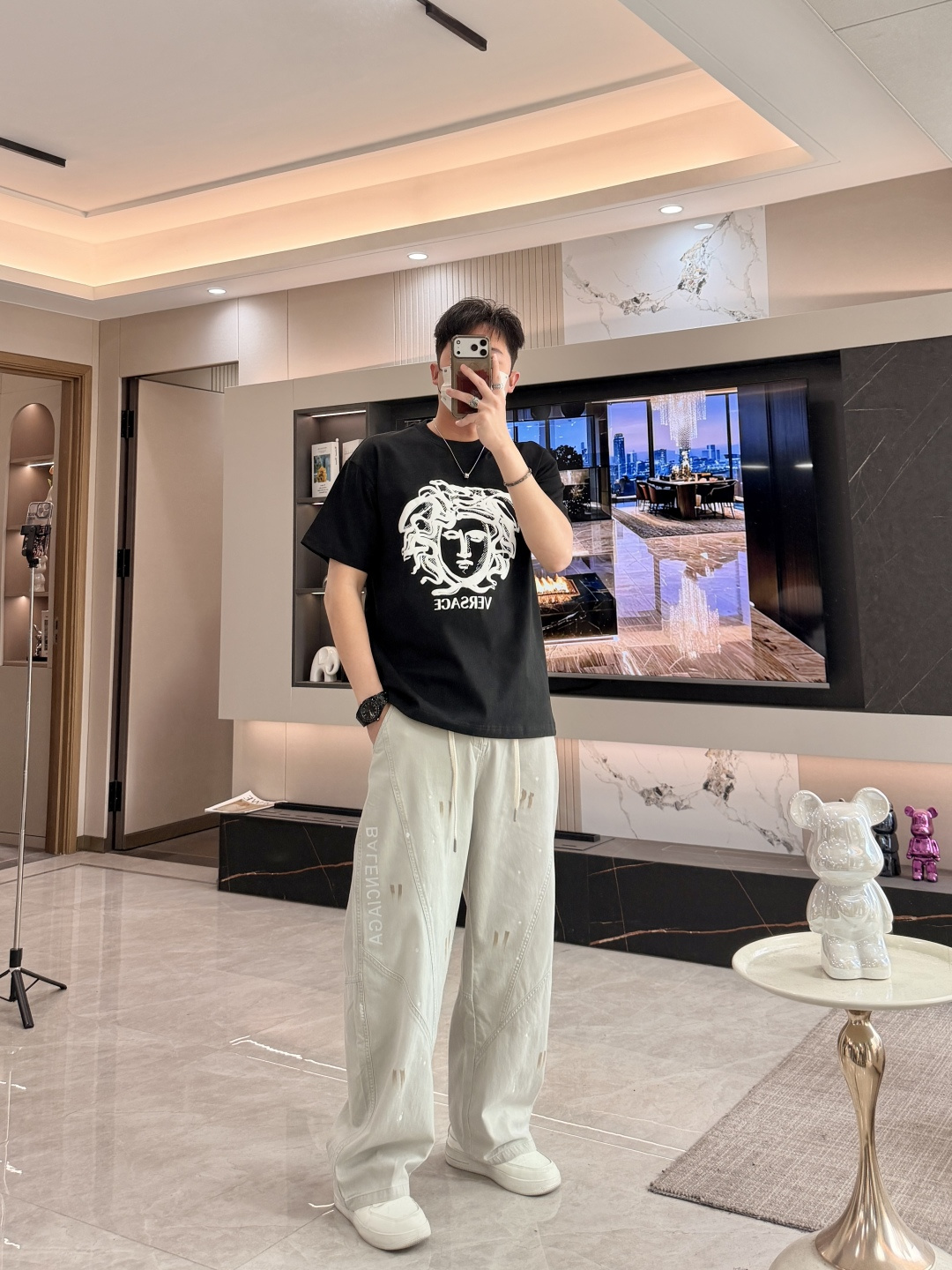 范思 哲 官网同款 官网同款 官网同款⚠️重磅推荐！2026ss夏装新品 专柜在售 最新系列图案logo