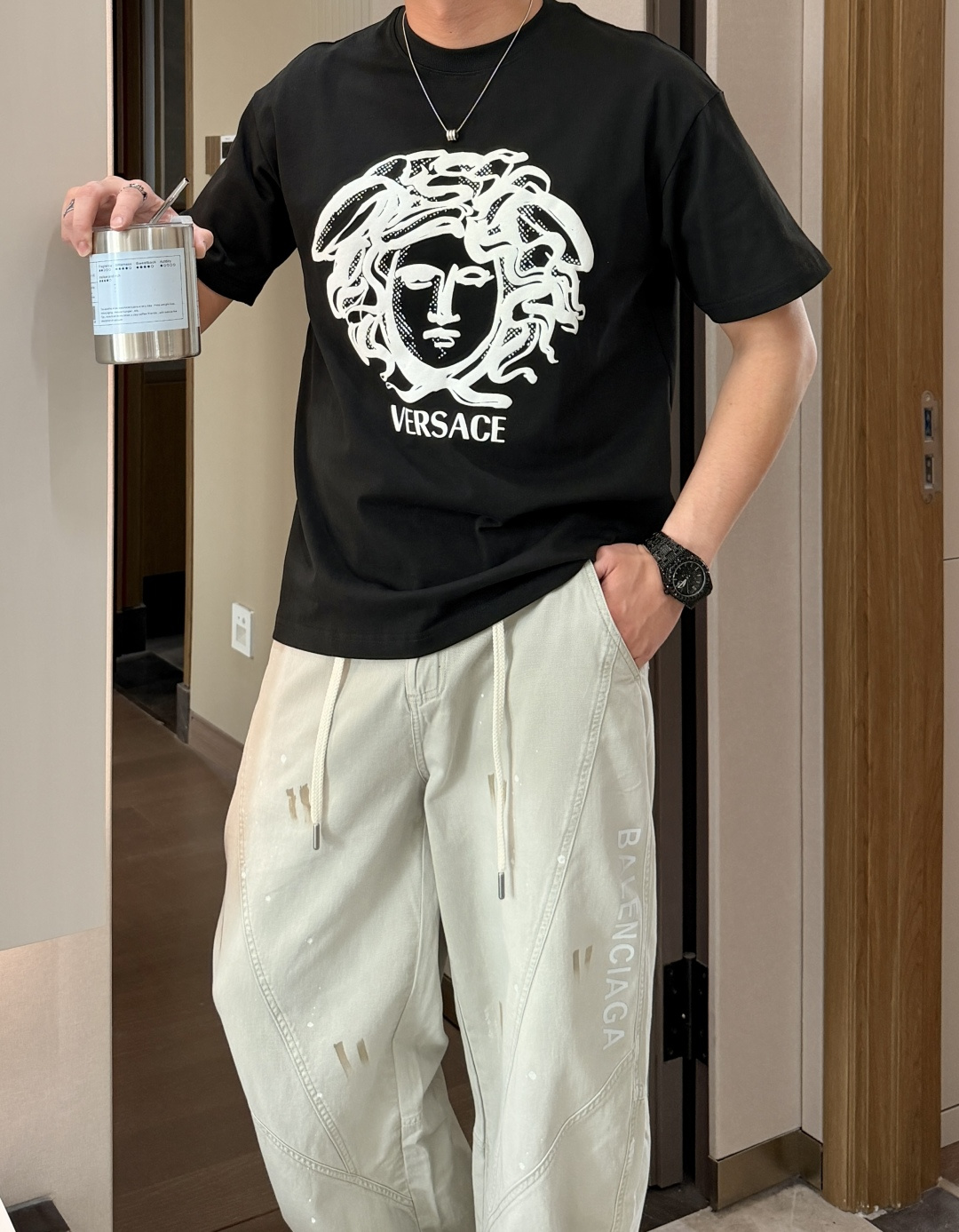 范思 哲 官网同款 官网同款 官网同款⚠️重磅推荐！2026ss夏装新品 专柜在售 最新系列图案logo