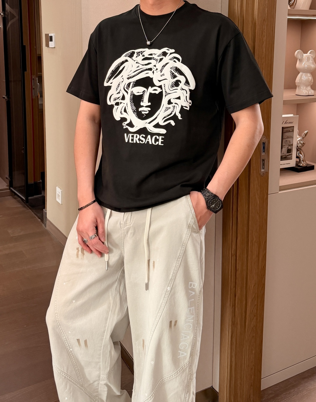 范思 哲 官网同款 官网同款 官网同款⚠️重磅推荐！2026ss夏装新品 专柜在售 最新系列图案logo