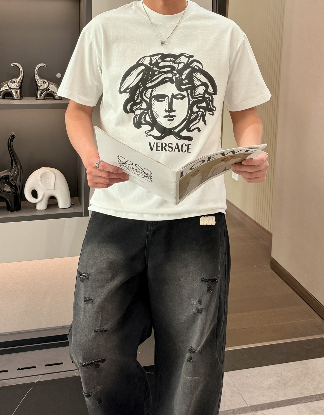 范思 哲 官网同款 官网同款 官网同款⚠️重磅推荐！2026ss夏装新品 专柜在售 最新系列图案logo