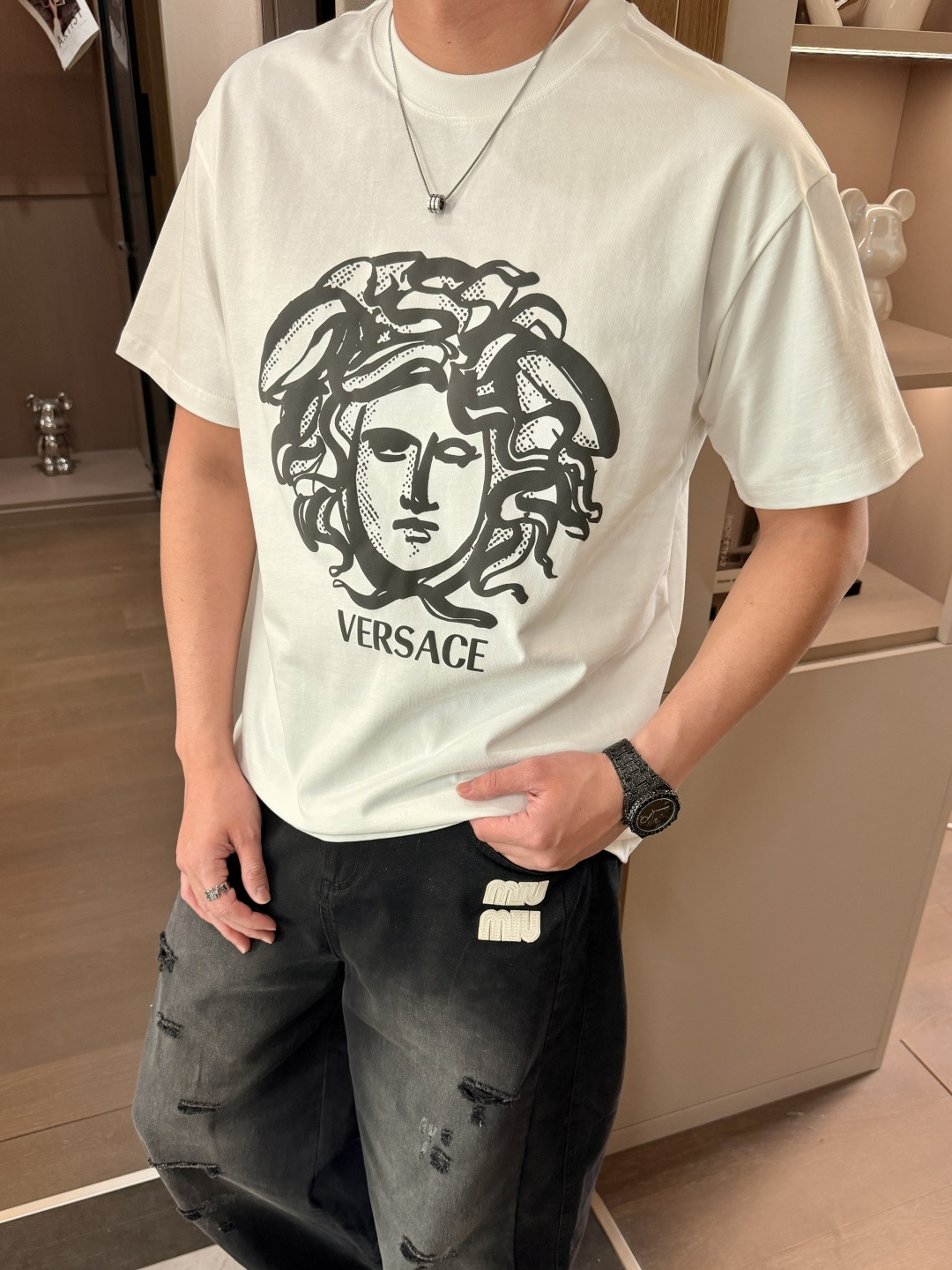 范思 哲 官网同款 官网同款 官网同款⚠️重磅推荐！2026ss夏装新品 专柜在售 最新系列图案logo