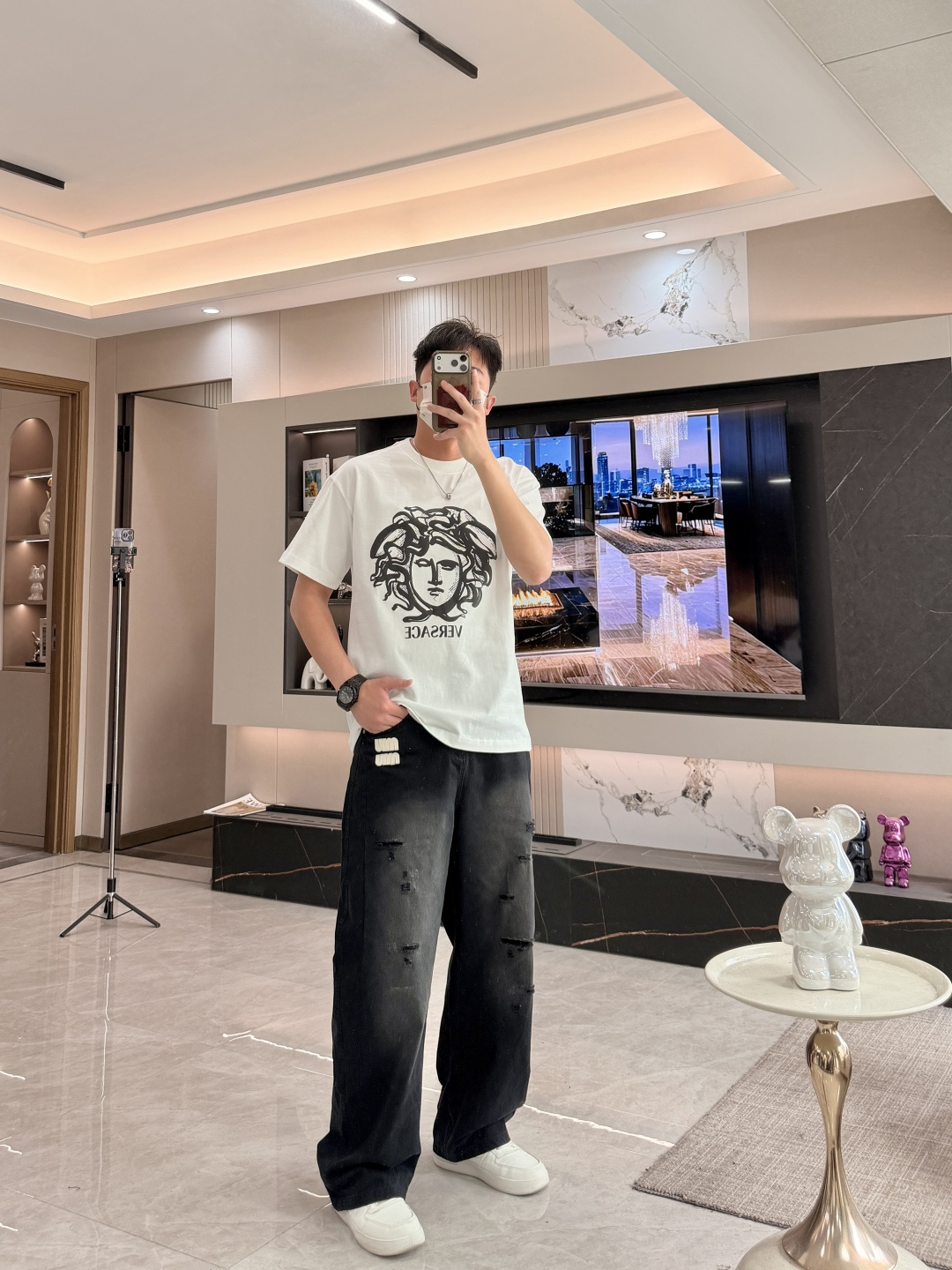 范思 哲 官网同款 官网同款 官网同款⚠️重磅推荐！2026ss夏装新品 专柜在售 最新系列图案logo