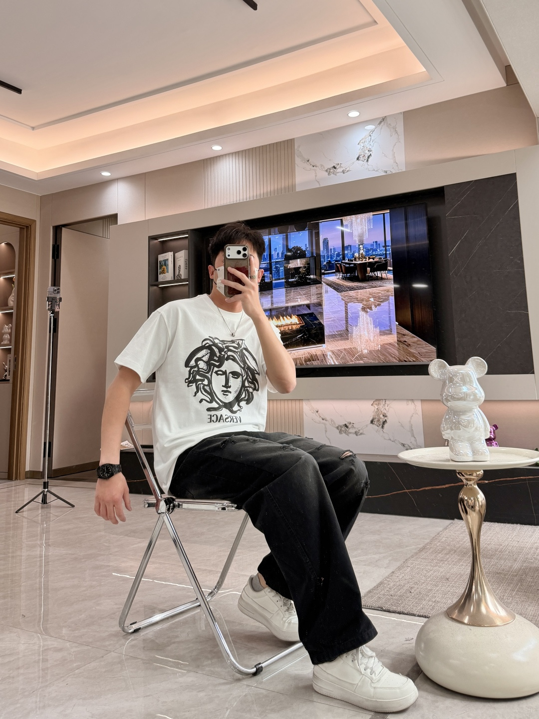 范思 哲 官网同款 官网同款 官网同款⚠️重磅推荐！2026ss夏装新品 专柜在售 最新系列图案logo