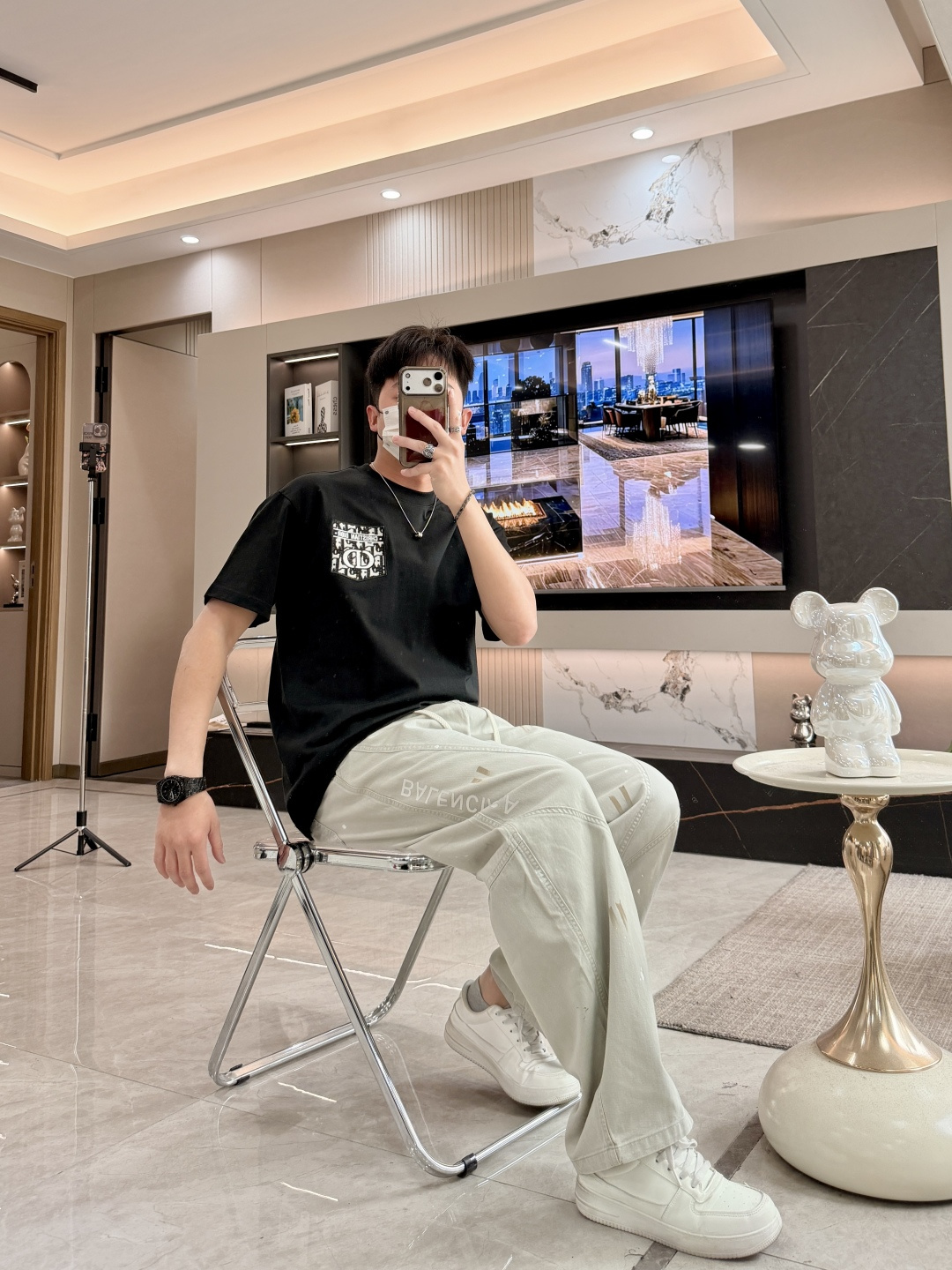 D奥 官网同款 官网同款 官网同款⚠️重磅推荐！2026ss夏装新品 专柜在售 最新系列图案logo短袖