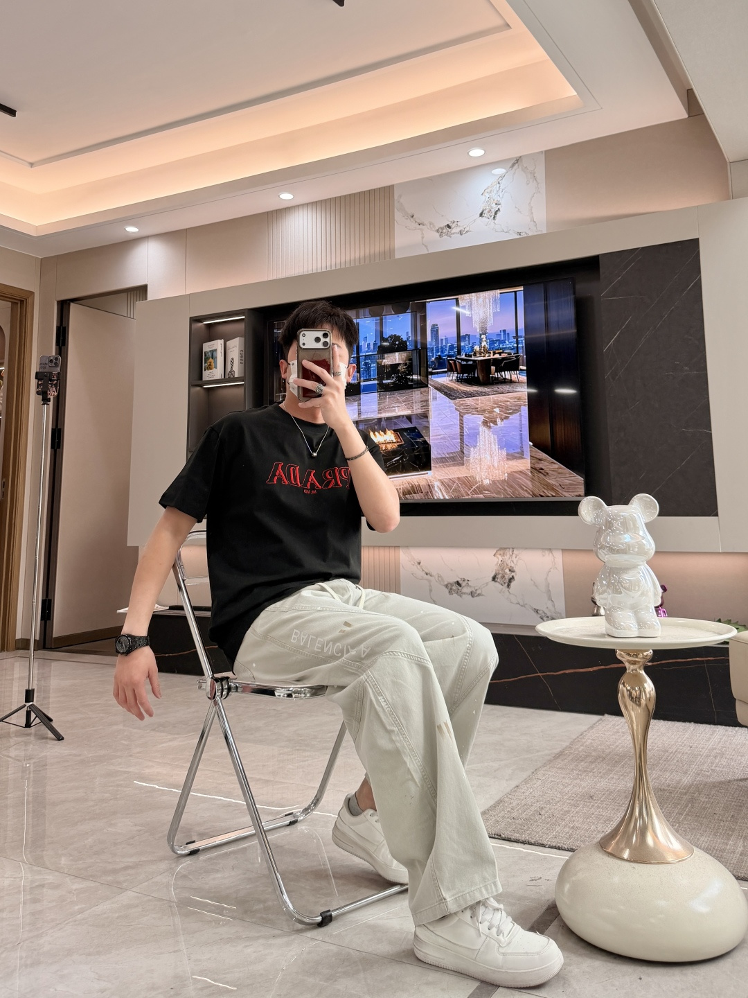 PR家 官网同款 官网同款 官网同款⚠️重磅推荐！2026ss夏装新品 专柜在售 最新系列图案logo短