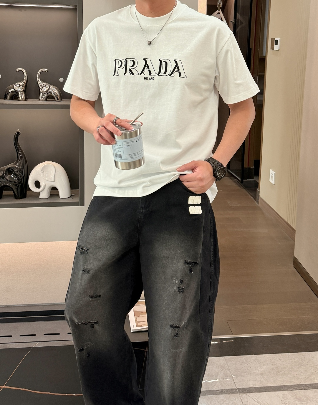 PR家 官网同款 官网同款 官网同款⚠️重磅推荐！2026ss夏装新品 专柜在售 最新系列图案logo短