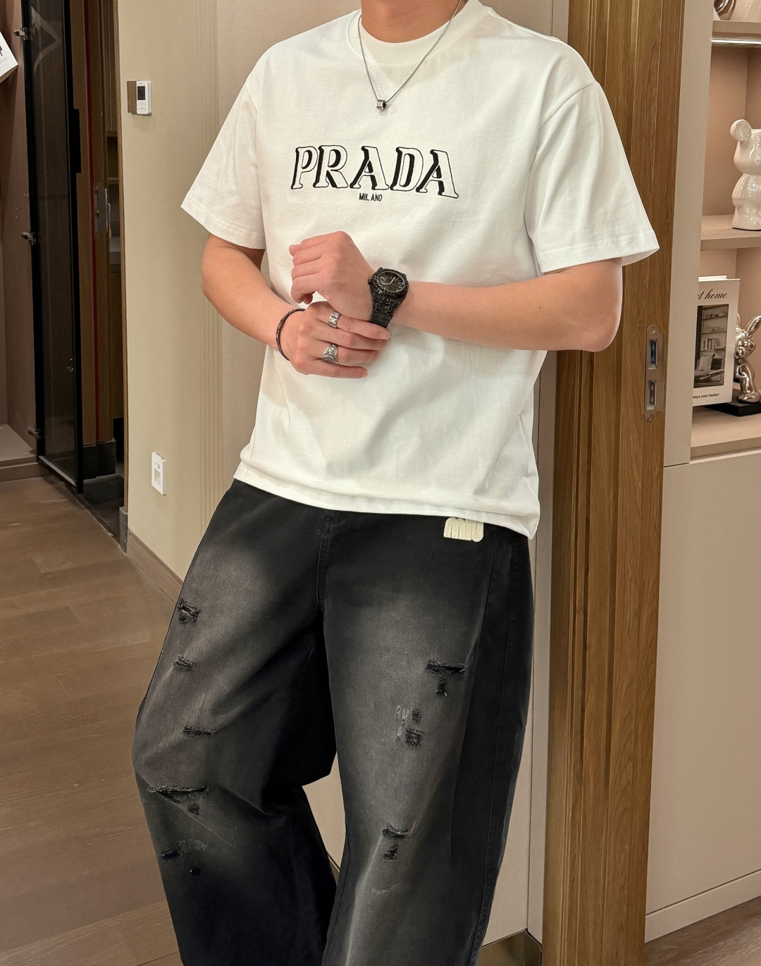 PR家 官网同款 官网同款 官网同款⚠️重磅推荐！2026ss夏装新品 专柜在售 最新系列图案logo短