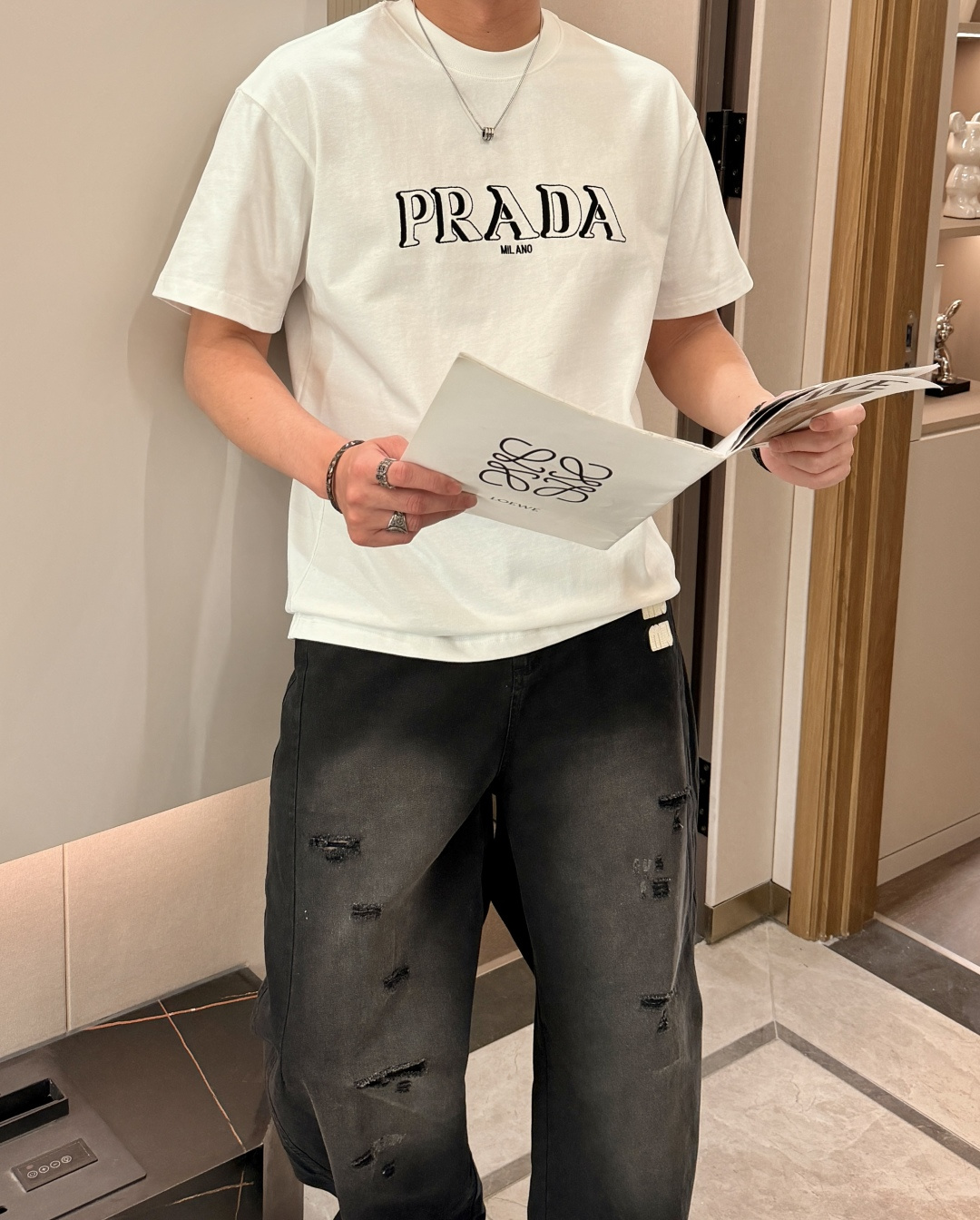 PR家 官网同款 官网同款 官网同款⚠️重磅推荐！2026ss夏装新品 专柜在售 最新系列图案logo短