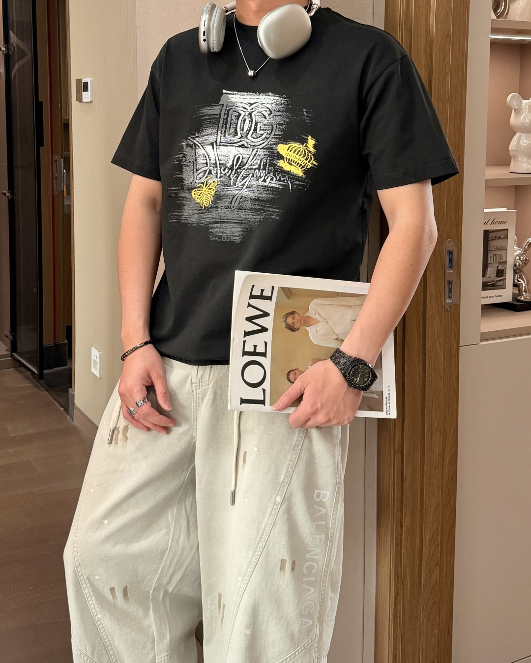 DG 官网同款 官网同款 官网同款⚠️重磅推荐！2026ss夏装新品 专柜在售 最新系列图案logo短袖