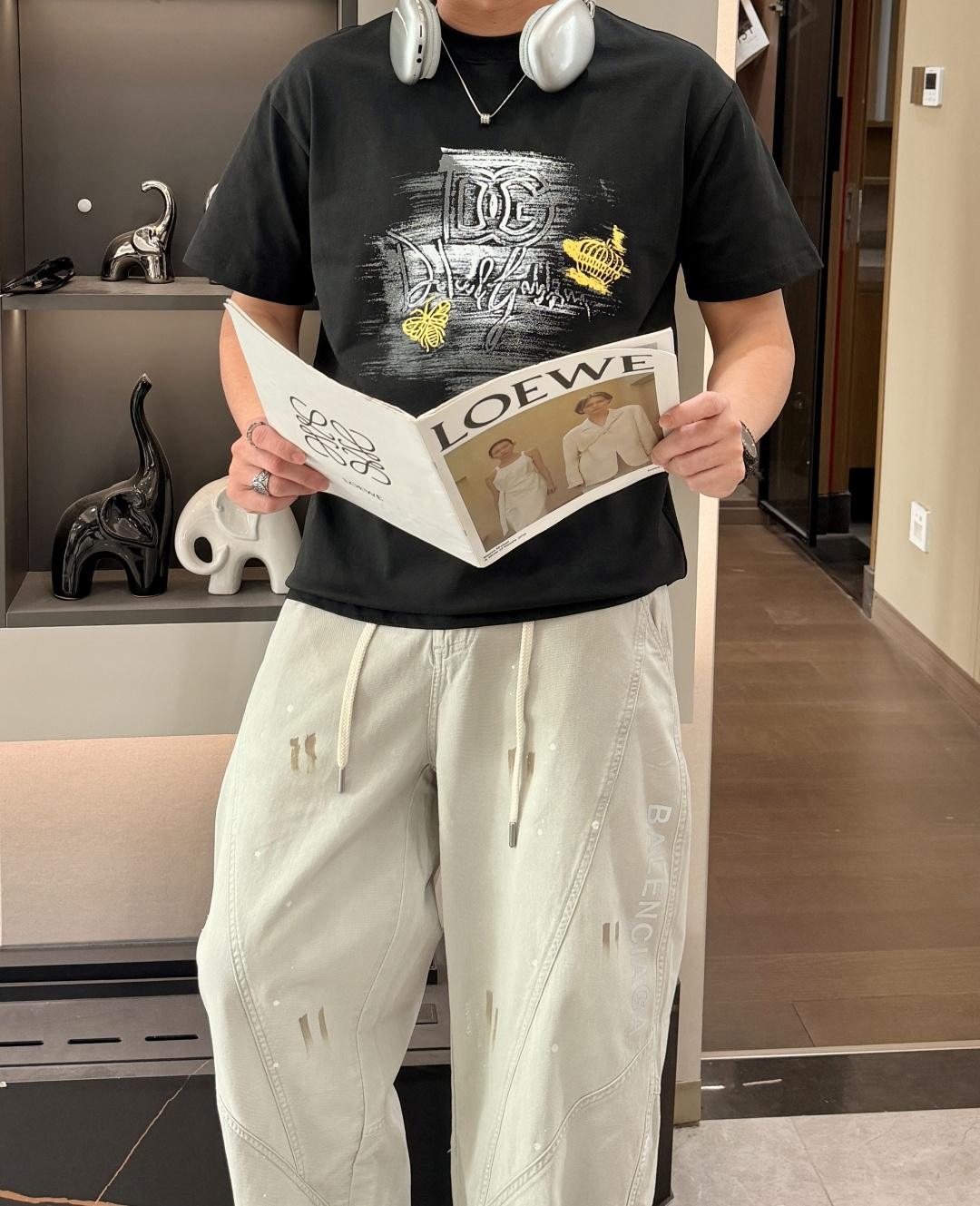 DG 官网同款 官网同款 官网同款⚠️重磅推荐！2026ss夏装新品 专柜在售 最新系列图案logo短袖