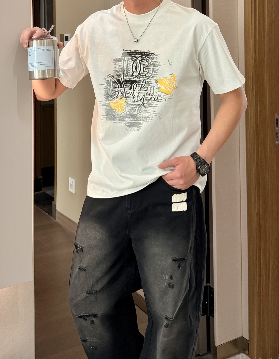 DG 官网同款 官网同款 官网同款⚠️重磅推荐！2026ss夏装新品 专柜在售 最新系列图案logo短袖