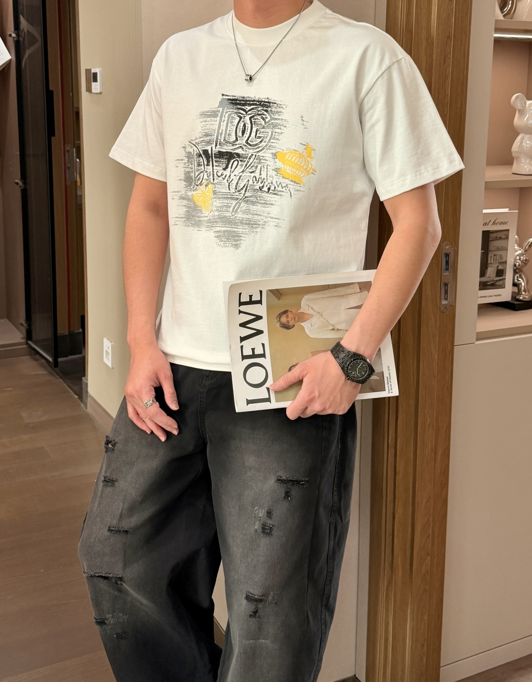 DG 官网同款 官网同款 官网同款⚠️重磅推荐！2026ss夏装新品 专柜在售 最新系列图案logo短袖