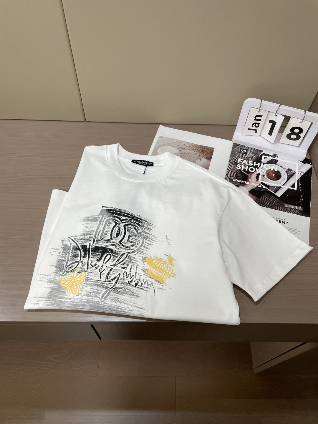 DG 官网同款 官网同款 官网同款⚠️重磅推荐！2026ss夏装新品 专柜在售 最新系列图案logo短袖