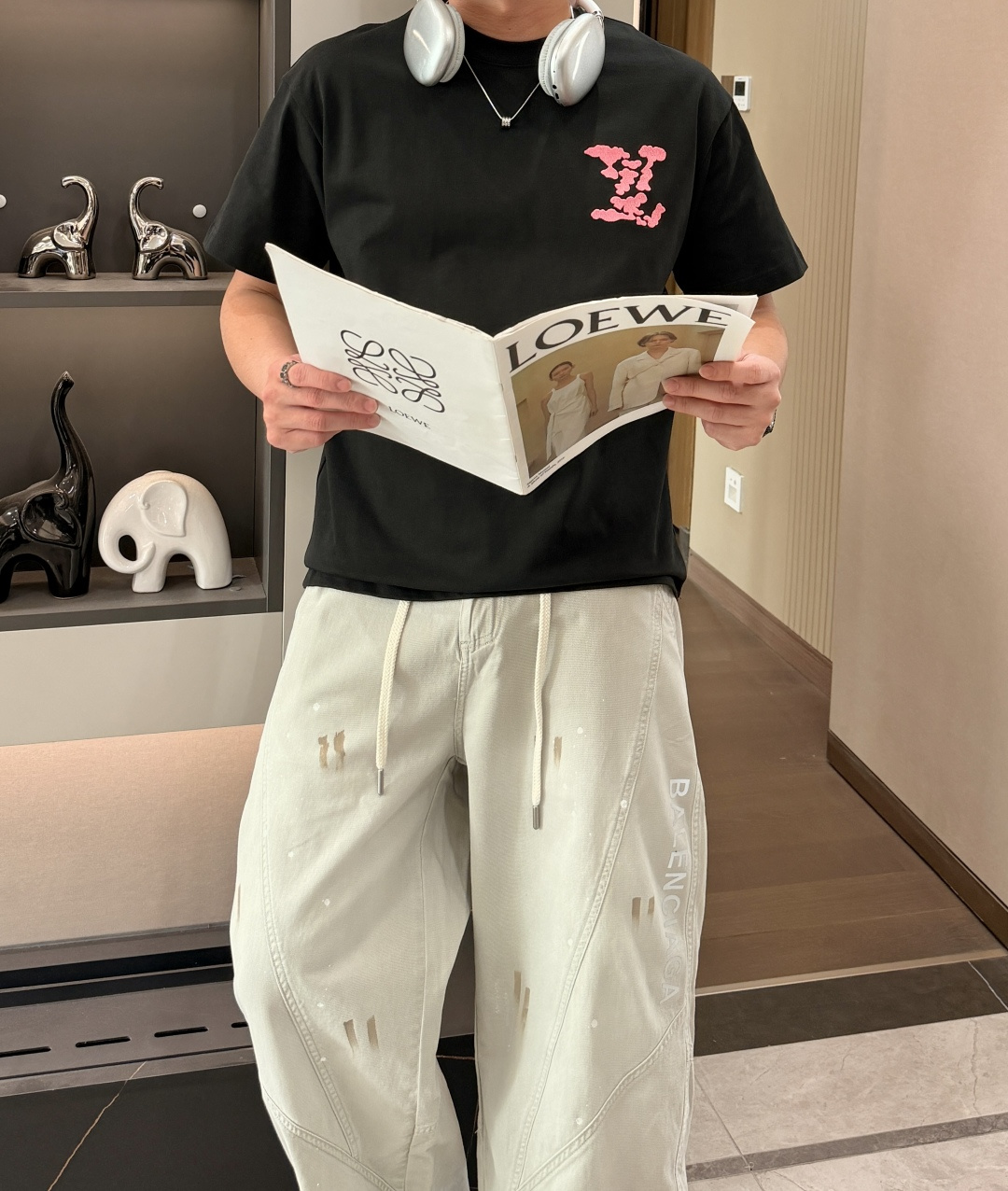 驴家 官网同款 官网同款 官网同款⚠️重磅推荐！2026ss夏装新品 专柜在售 最新系列图案logo短袖