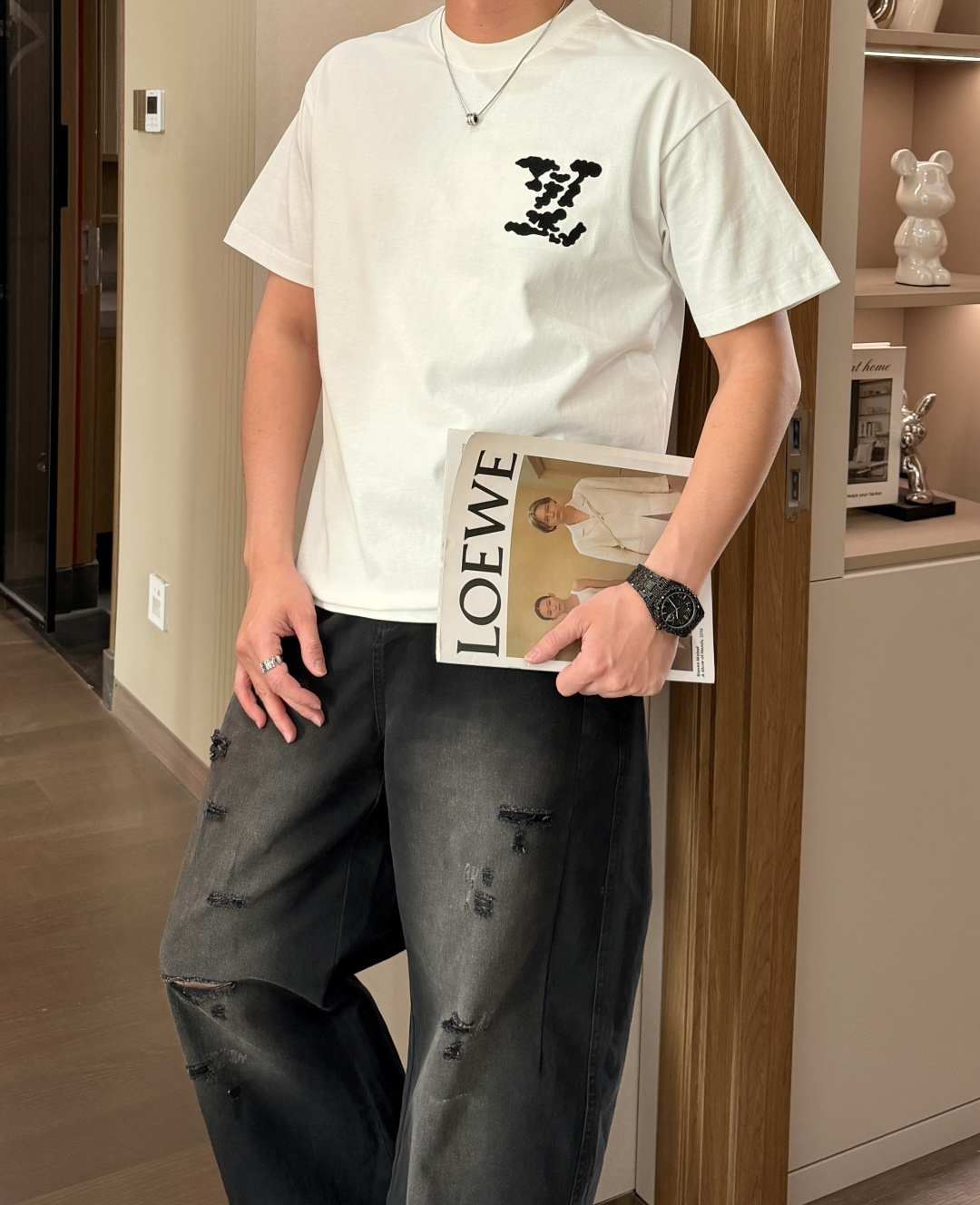 驴家 官网同款 官网同款 官网同款⚠️重磅推荐！2026ss夏装新品 专柜在售 最新系列图案logo短袖