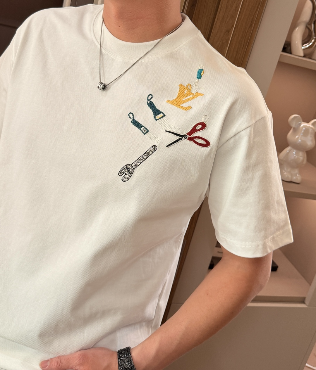 驴家 官网同款 官网同款 官网同款⚠️重磅推荐！2026ss夏装新品 专柜在售 最新系列图案logo短袖