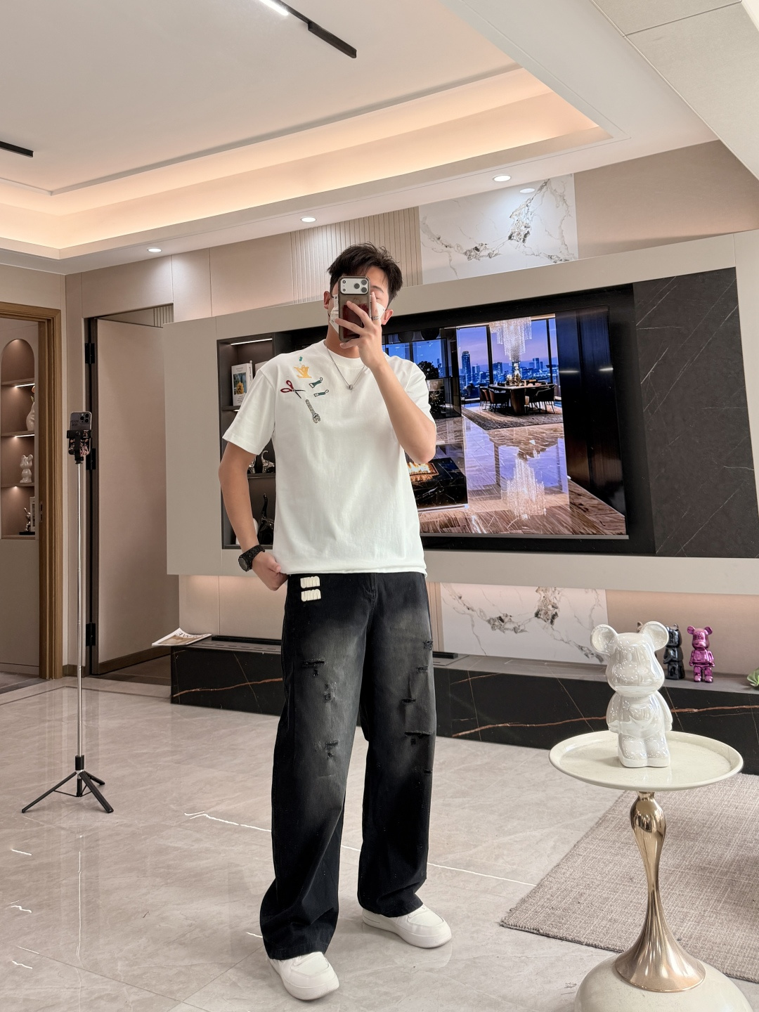 驴家 官网同款 官网同款 官网同款⚠️重磅推荐！2026ss夏装新品 专柜在售 最新系列图案logo短袖