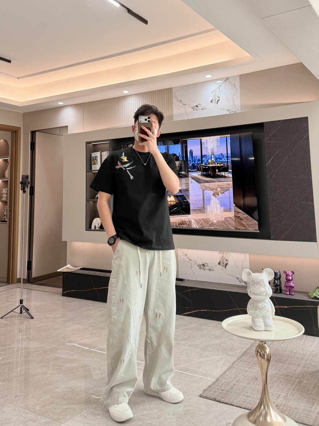 驴家 官网同款 官网同款 官网同款⚠️重磅推荐！2026ss夏装新品 专柜在售 最新系列图案logo短袖