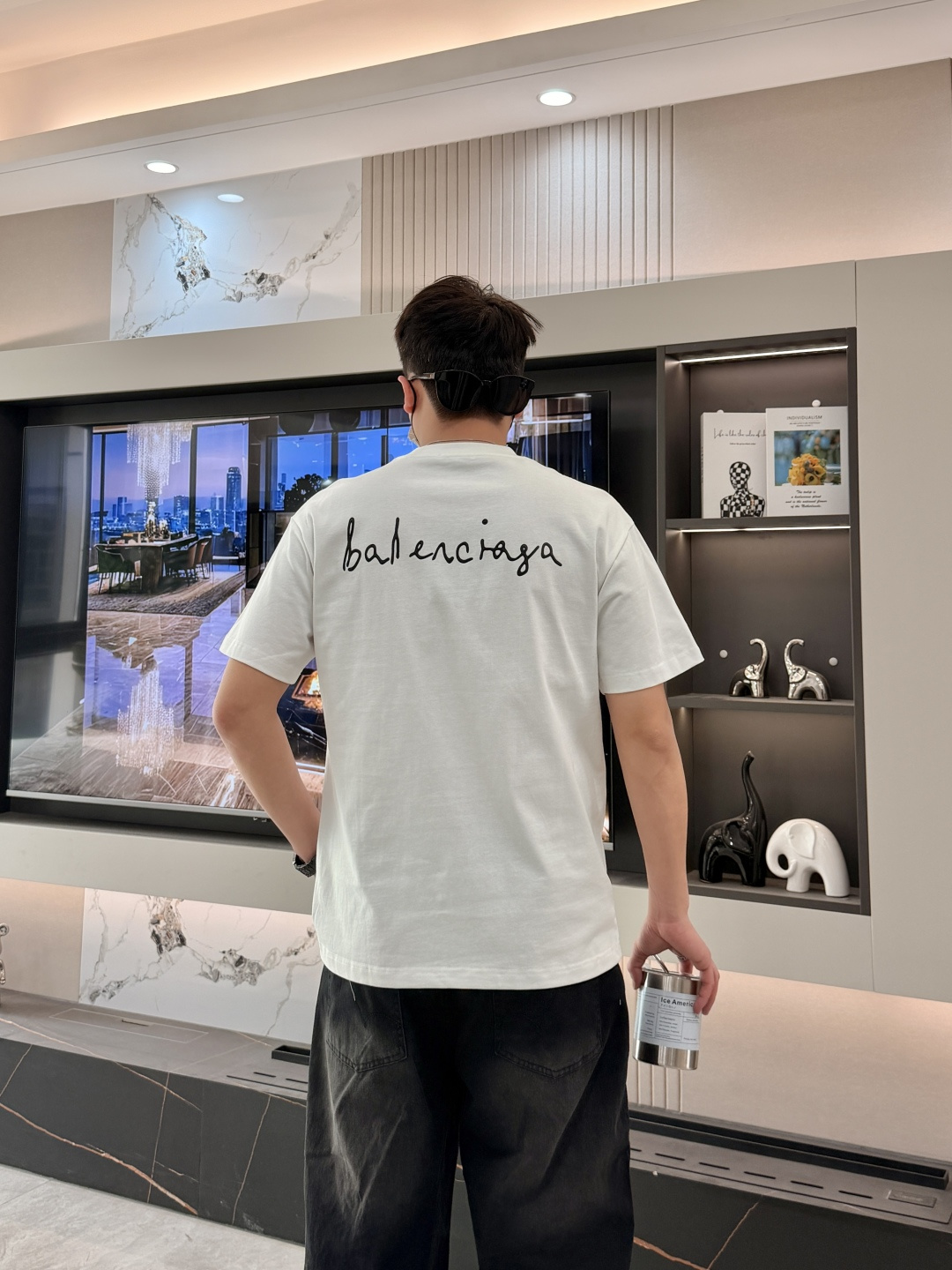 巴黎 官网同款 官网同款 官网同款⚠️重磅推荐！2026ss夏装新品 专柜在售 最新系列图案logo短袖